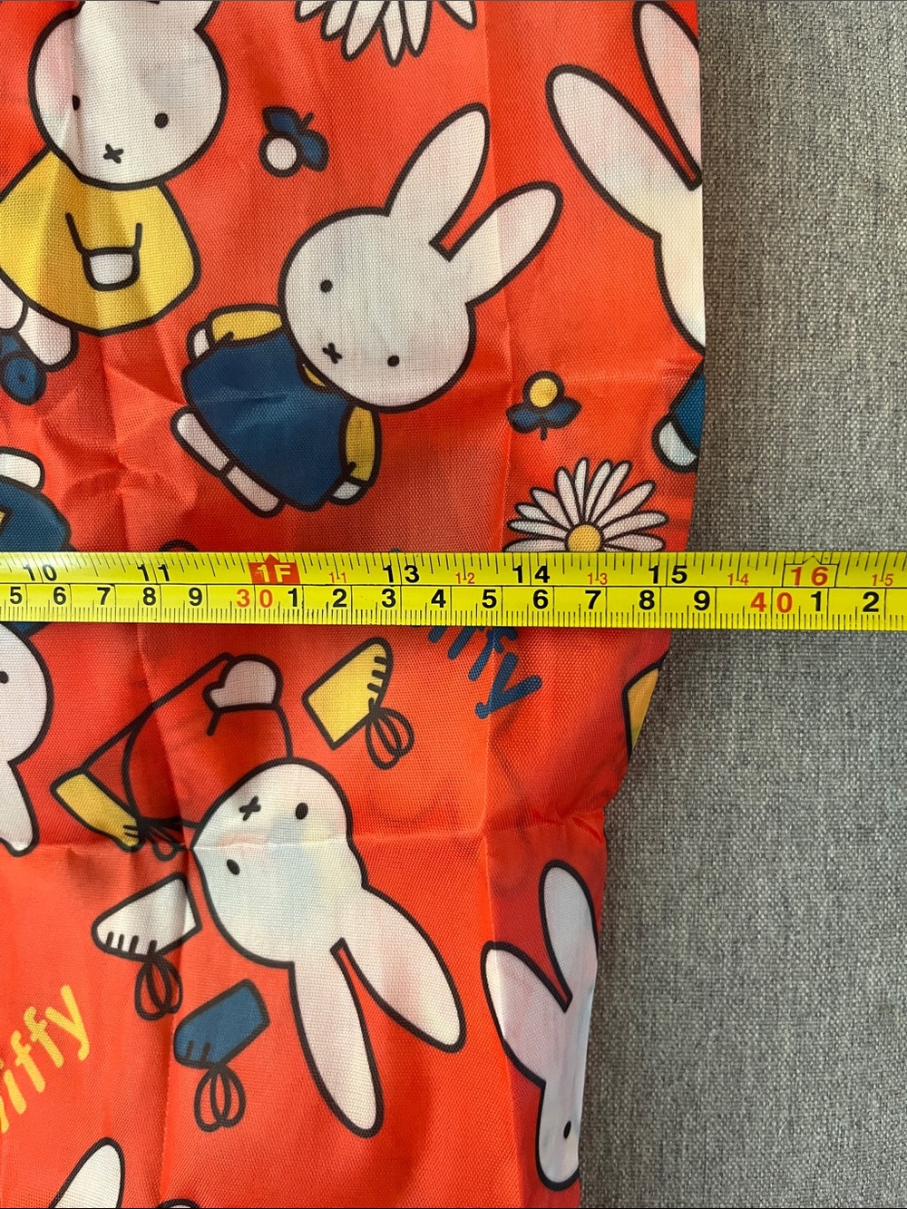 Miffy Foldable Tote Bag with Multicolor Character Print NWT - Picture 3 of 5